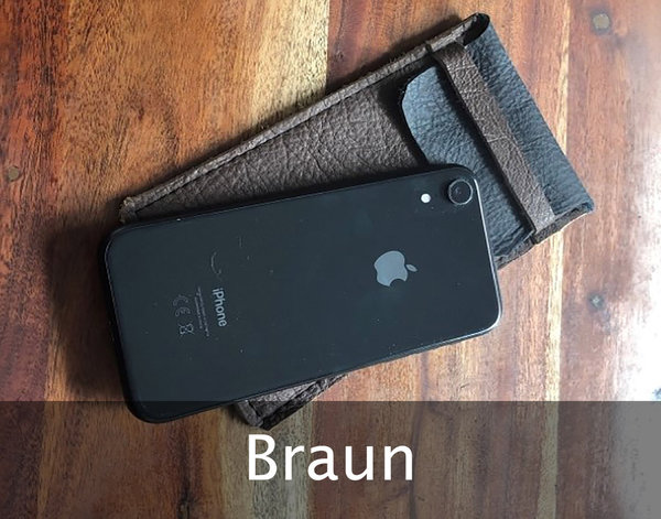 Smartphone / Tablet-Taschen aus Leder / Kuhfell